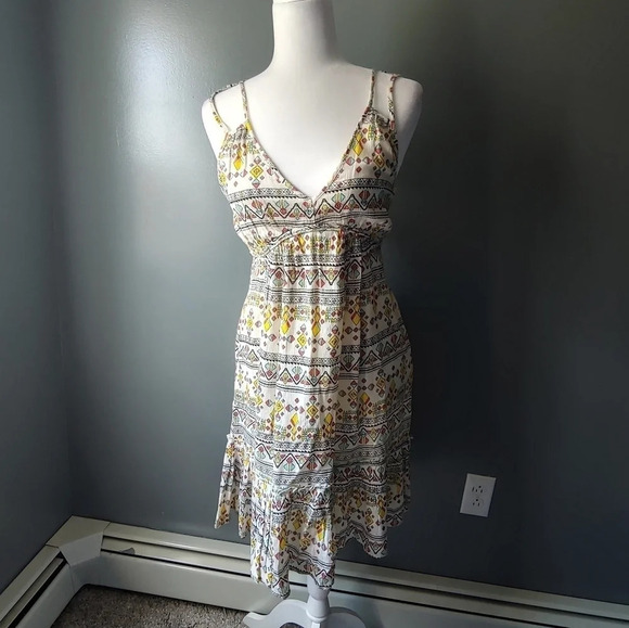 *NWT* Jessica Simpson Kisha Geo Print Dress - Picture 3 of 6